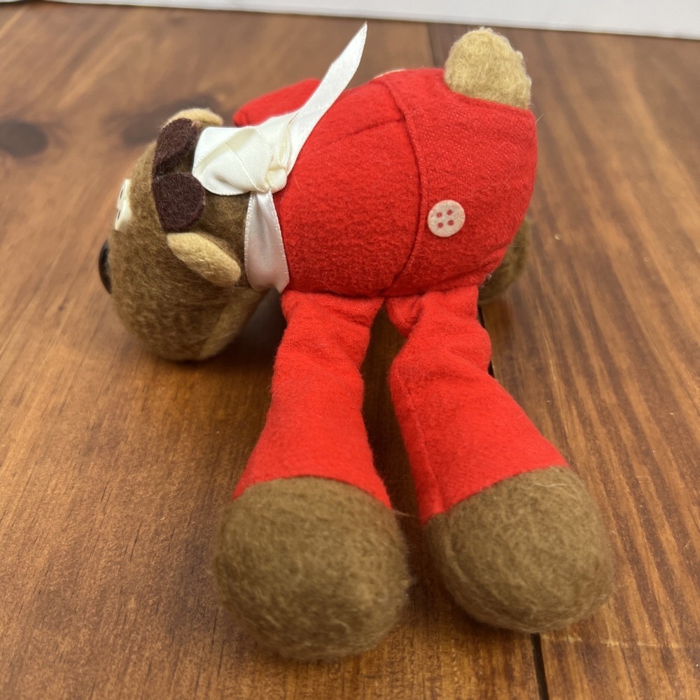 Hallmark Randy Christmas Reindeer‎ Red Stuffed Animal Plush Toy Rodney Friends - Picture 4 of 10